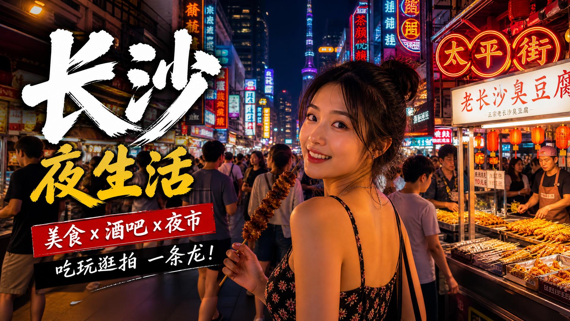 猎奇城市夜景模板